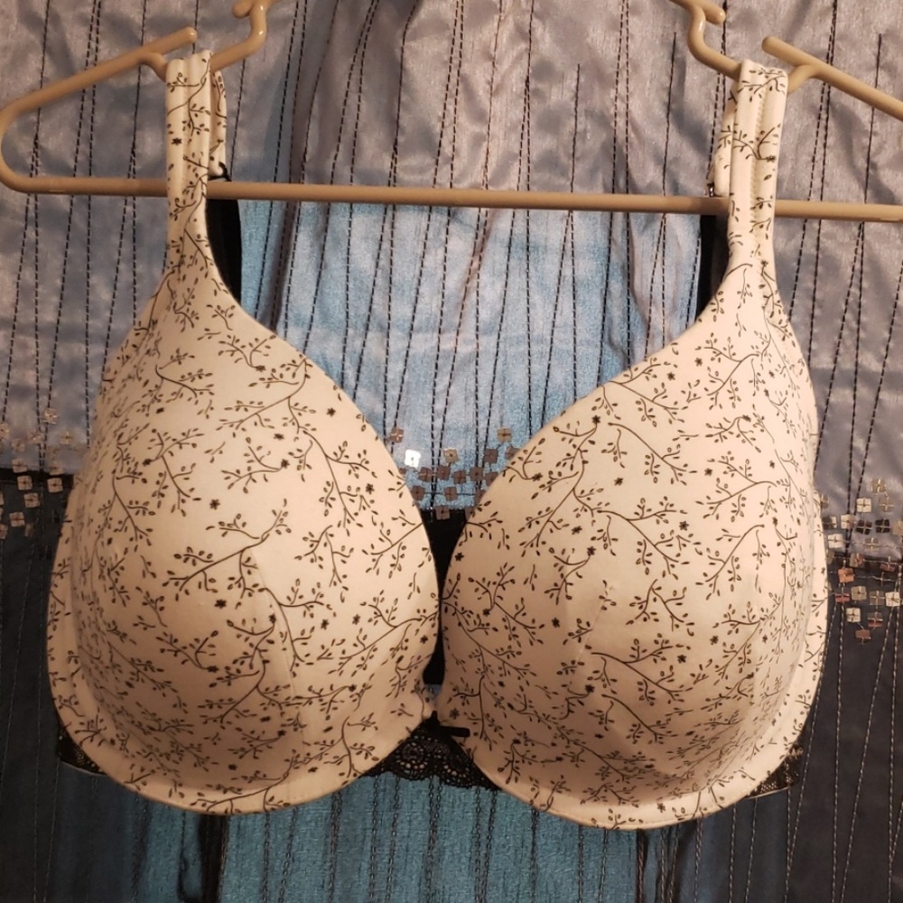 Lane Bryant (Cacique) Cotton Boost Plunge Bra